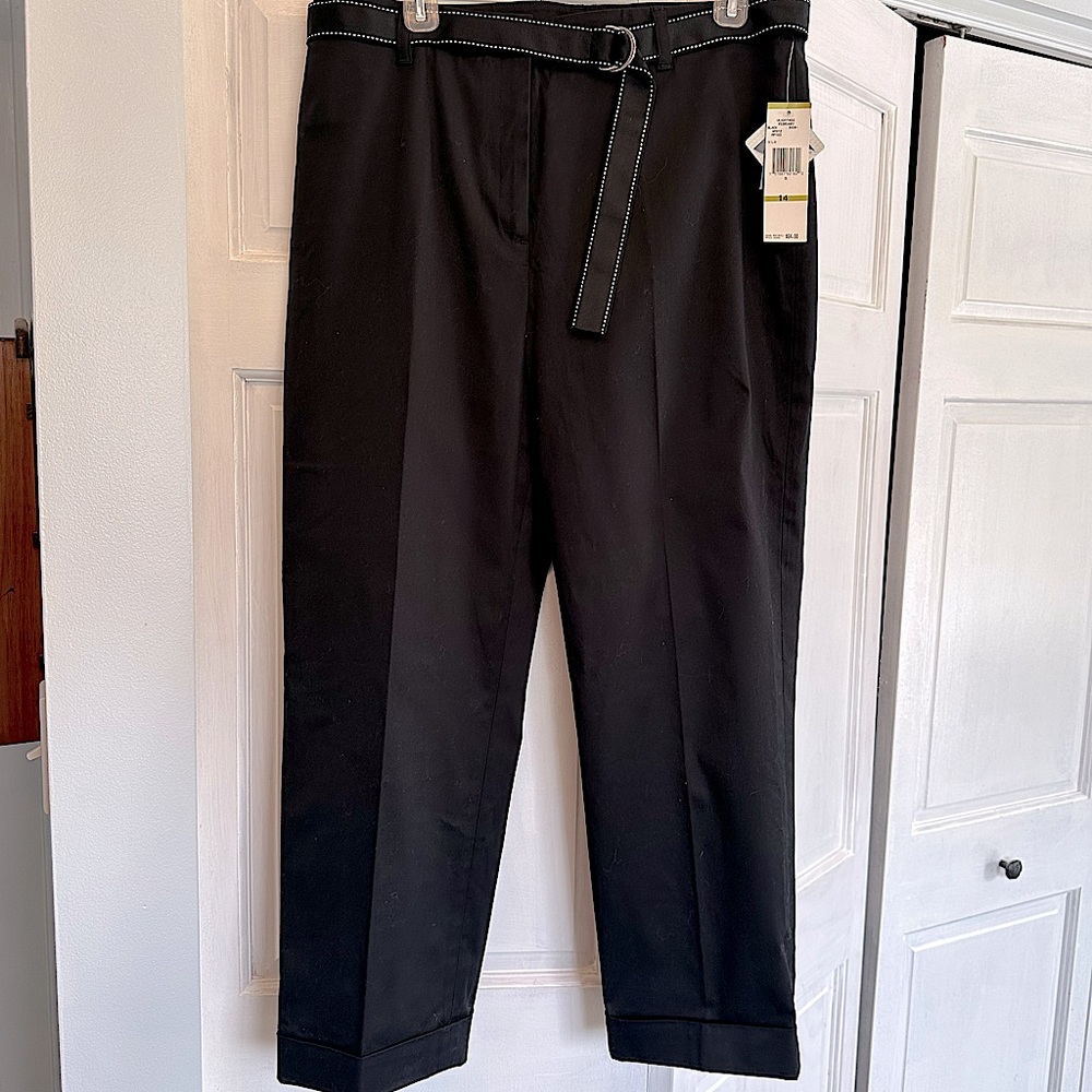 Jones New York Signature black pants - size 14 - Picture 1 of 8